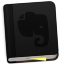 Evernote Black Icon 64x64 png